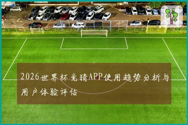 2026世界杯竞猜APP使用趋势分析与用户体验评估