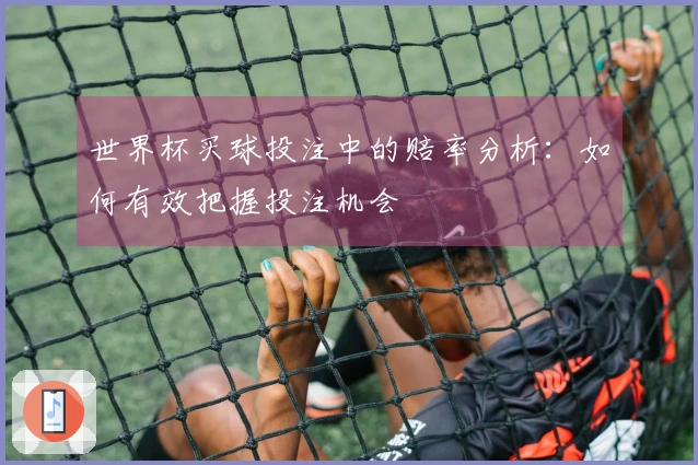 世界杯买球投注中的赔率分析：如何有效把握投注机会